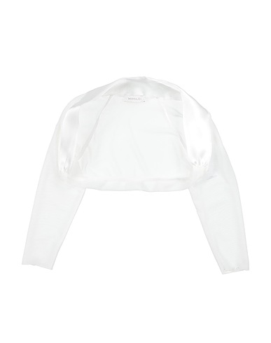 MONNALISA Shrug White 94% Polyamide, 6% Elastane, Polyester