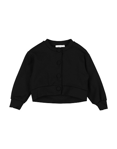 U+É Strickjacke Schwarz 65% Viskose, 30% Polyamid, 5% Elastan