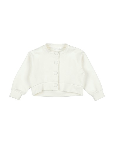 U+É Cardigan White 65% Viscose, 30% Polyamide, 5% Elastane