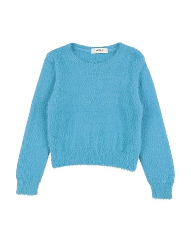 VICOLO Pullover GIRL Hellblau 100% Polyamid