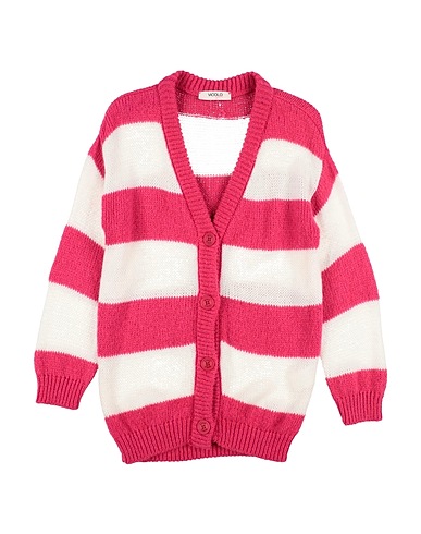 VICOLO Cardigan GIRL Fuchsia 47% Acrylic, 27% Mohair wool, 26% Polyamide