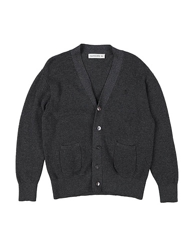 MANUEL RITZ Strickjacke Braungrau 95% Baumwolle, 5% Kaschmir