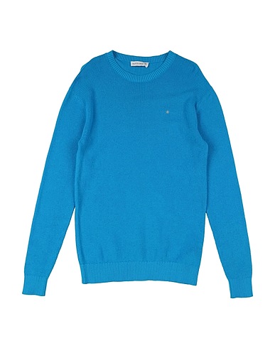 MANUEL RITZ Sweater Azure 95% Cotton, 5% Cashmere