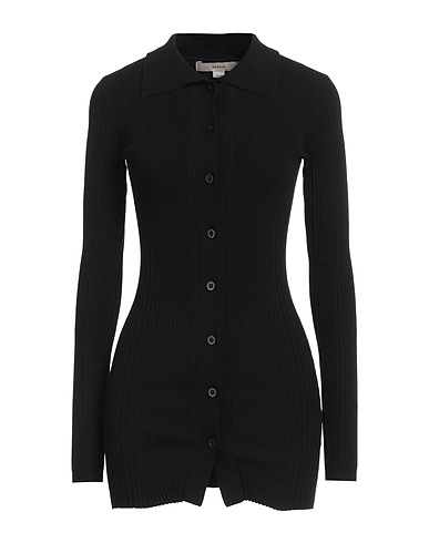 REMAIN BIRGER CHRISTENSEN Cárdigan NERO 89% Viscosa, 11% Poliamida