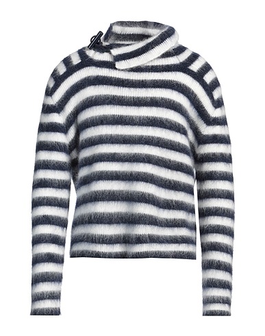 JACQUEMUS Turtleneck Navy 48% Mohair wool, 35% Polyamide, 17% Merino Wool