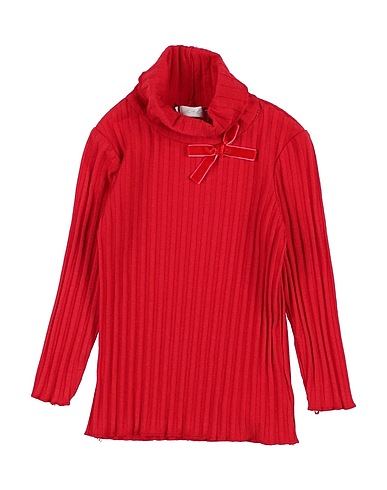 U+É T-shirt Red 93% Cotton, 7% Elastane
