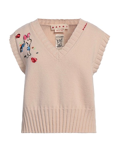 MARNI Jumper Beige 100% Virgin Wool
