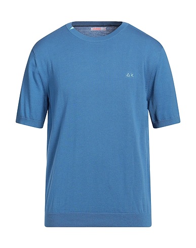 SUN 68 Jumper Slate blue 100% Cotton