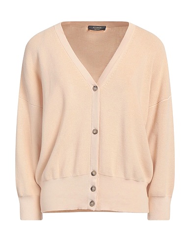 PESERICO Cardigan EASY Beige 100% Cotton