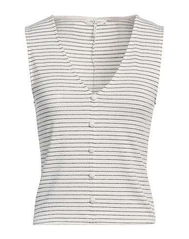 RAG & BONE Jumper Ivory 48% Rayon, 48% Polyester, 4% Elastane