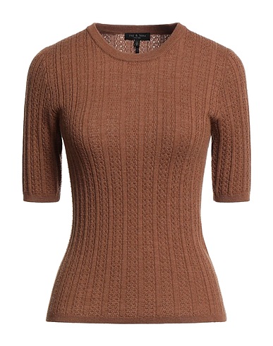 RAG & BONE Sweater Camel 100% Merino Wool