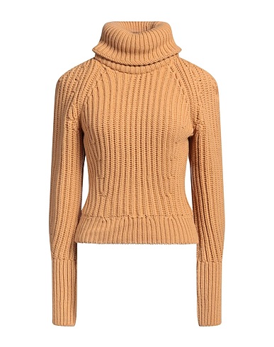 PATOU Polo neck Sand 90% Wool, 10% Cashmere