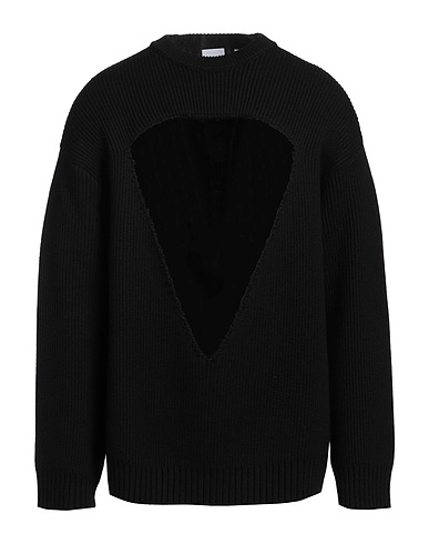 BURBERRY Jumper Black 98% Wool, 2% Elastane, Polyester, Polyamide