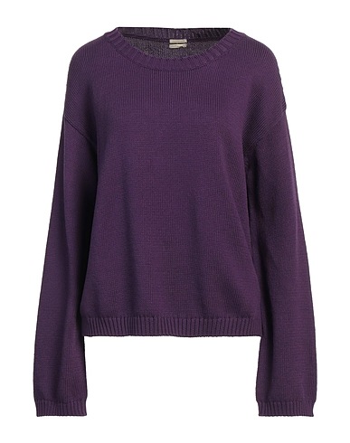MASSIMO ALBA Sweater Purple 100% Cotton