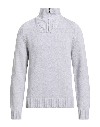 IRISH CRONE Jumper Light grey 100% Wool
