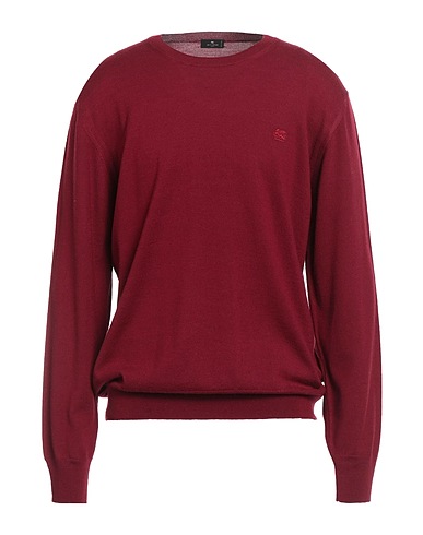 ETRO Pullover Bordeaux 100% Laine