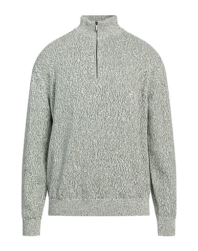 MASSIMO ALBA Sweater with zip Green 100% Cotton