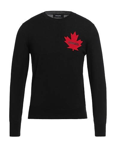 DSQUARED2 Pullover Nero 100% Lana