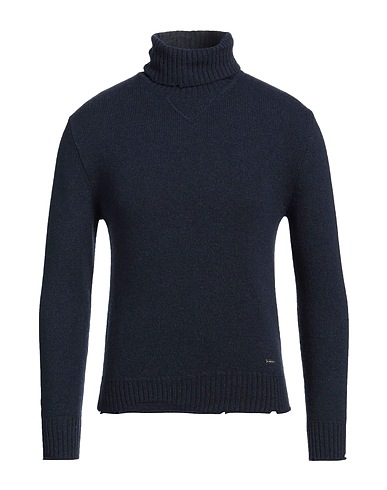 DSQUARED2 Rollkragenpullover Marineblau 90% Wolle, 10% Kaschmir