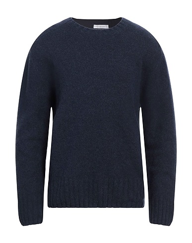CRUCIANI Jumper Navy blue 72% Wool, 20% Polyamide, 6% Cashmere, 2% Elastane