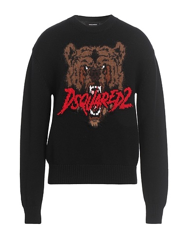 DSQUARED2 Jumper 95% Wool, 2% Polyamide, 1% Cotton, 1% Mohair wool, 1% Alpaca wool