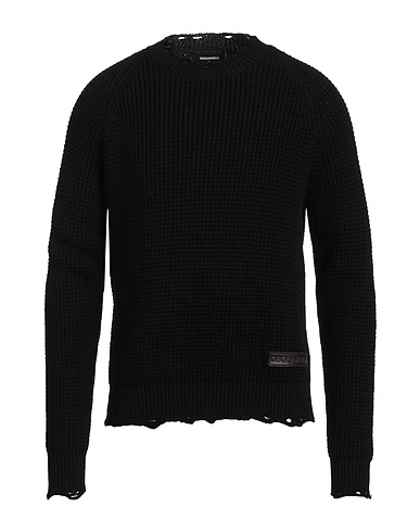 DSQUARED2 Pullover Nero 100% Lana