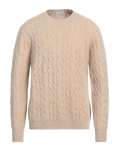 BOGLIOLI Pullover Beige 90% Wolle, 10% Kaschmir