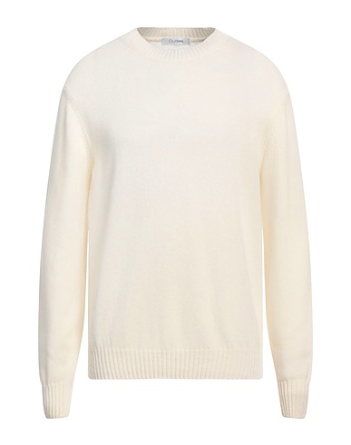 CRUCIANI Jumper Ivory 70% Wool, 30% Cashmere