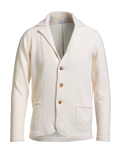 BOGLIOLI Blazer FOUR ELEMENTS Cream 90% Virgin Wool, 10% Cashmere