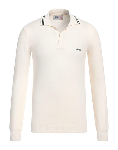 AUTRY Jumper Ivory 55% Wool, 45% Organic cotton