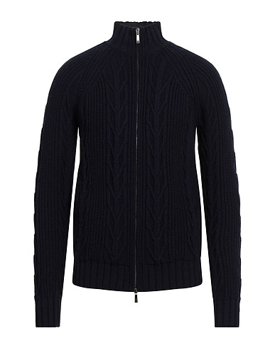 MALO Cardigan Blu notte 92% Cachemire, 5% Lana, 3% Altre Fibre