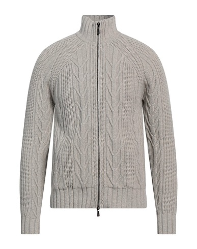 MALO Kaschmirpullover  Hellgrau 92% Kaschmir, 5% Wolle, 3% Andere Fasern