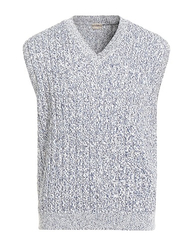 MASSIMO ALBA Maglia Gilet Blu 100% Cotone