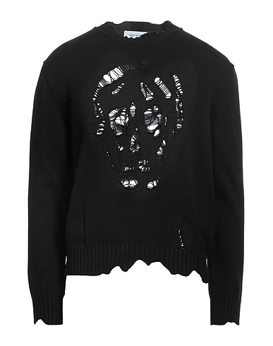 MCQUEEN Sweater Black 100% Cotton