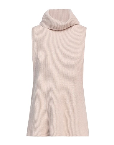 ANTONELLI Sleeveless sweater Beige 70% Virgin Wool, 20% Silk, 10% Cashmere