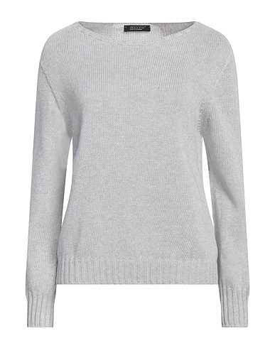 ARAGONA Sweater Light grey 100% Cotton