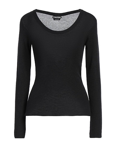 TOM FORD Cashmere blend Black 70% Cashmere, 30% Silk