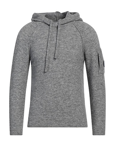 C.P. COMPANY Sweater Grey 34% Polyamide, 34% Wool, 22% Acrylic, 8% Alpaca wool, 2% Elastane