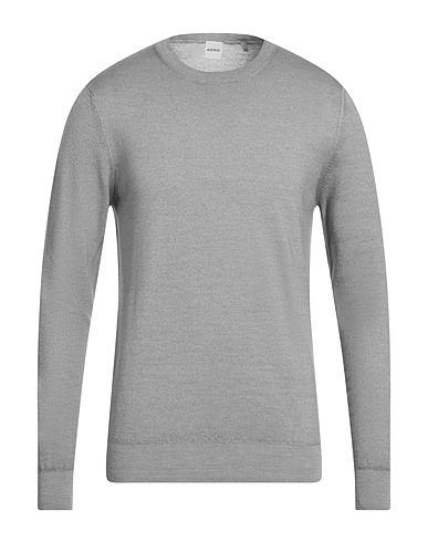 ASPESI Sweater Light grey 100% Wool