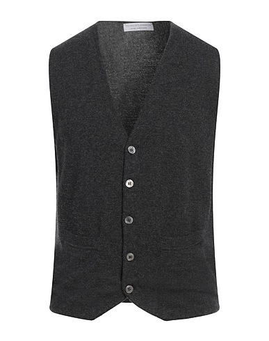 FILIPPO DE LAURENTIIS Cardigan Black 90% Merino Wool, 10% Cashmere