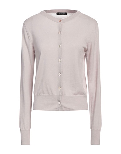ARAGONA Cardigan Light grey 100% Virgin Wool