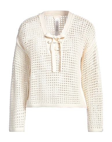 LIU •JO Jumper Cream 100% Cotton