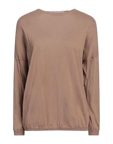 ARAGONA Jumper Khaki 100% Cotton
