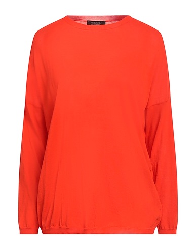 ARAGONA Jumper Tomato red 100% Cotton