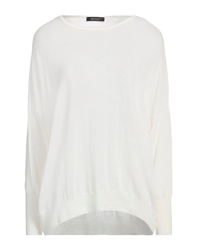 ARAGONA Pullover Avorio 100% Lana Merino