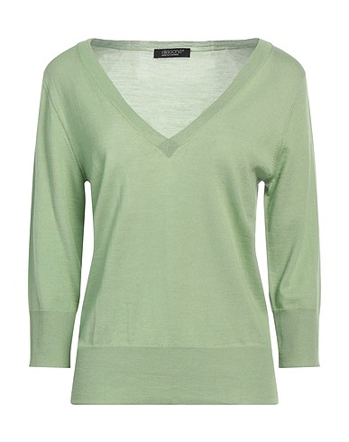 ARAGONA Jumper Light green 100% Merino Wool