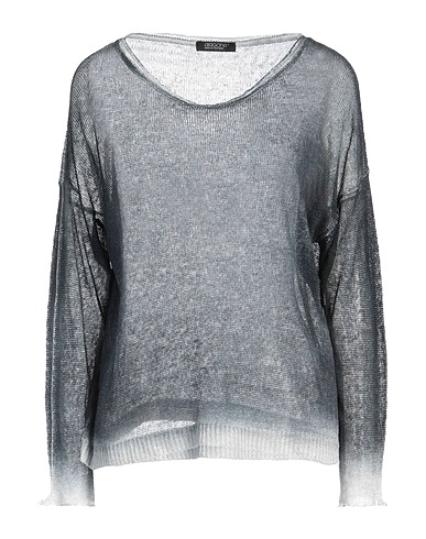 ARAGONA Sweater Charcoal 100% Linen
