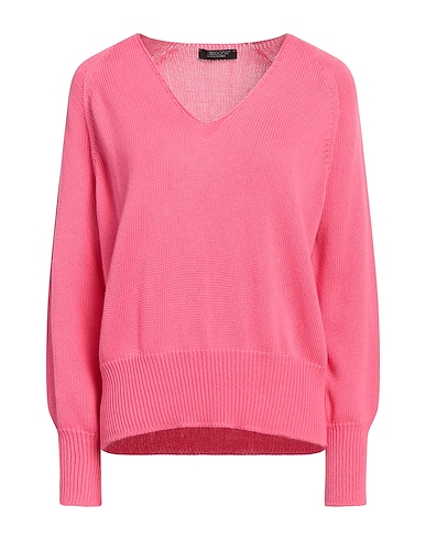 ARAGONA Pullover Fucsia 100% Cotone