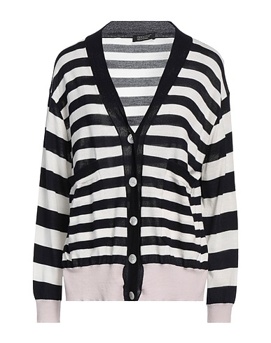 ARAGONA Cardigan Midnight blue 100% Merino Wool