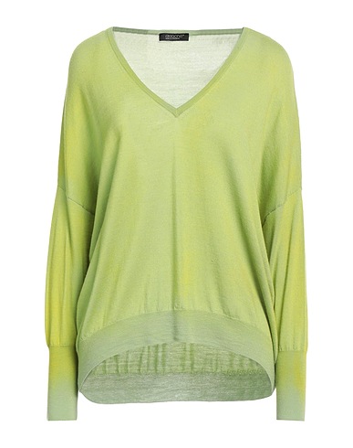 ARAGONA Jumper Lime green 100% Merino Wool
